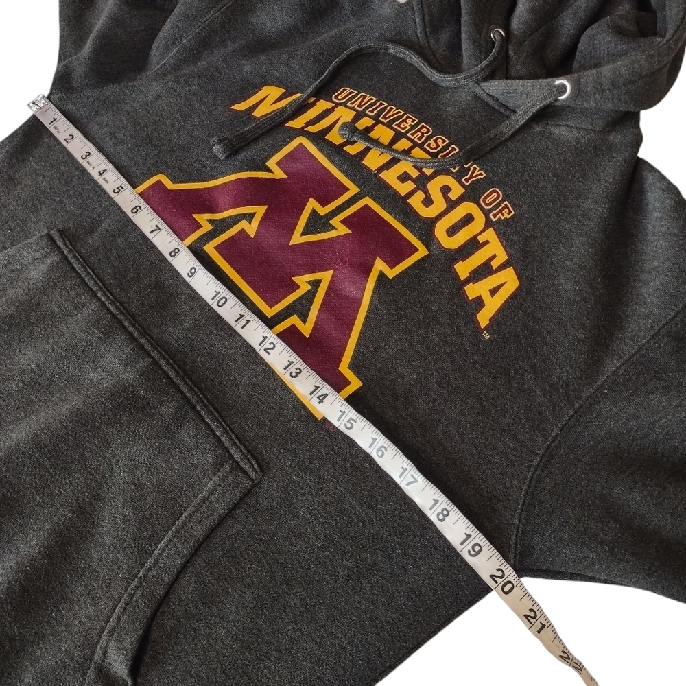 University of Minnesota Unisex Golden Gray Hoodie Sweatshirt Size Small - Picture 7 of 10